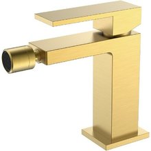 Смеситель для биде Boheme Qubic 476-MG, цвет Matt Gold