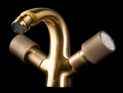 Смеситель Boheme Royal Crystal для биде, бронза, 316-Royal/CRST