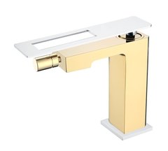 Смеситель Boheme Q для биде, золото, хром, 146-GCR