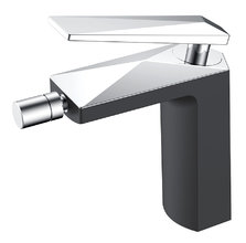 Смеситель Boheme Venturo 376-B, для биде черный, хром