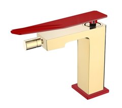 Смеситель Boheme Q для биде, золото, красный, 146-GR.2