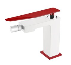 Смеситель Boheme Q для биде, хром, красный, 146-CRR.2