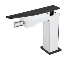 Смеситель Boheme Q для биде, хром, черный 146-CRB.2