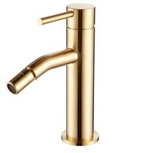 Смеситель Aquame Siena AQM6216GG, для биде, цвет глянцевое золото