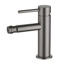 Смеситель для биде Aquatek Европа AQ1318BGM, черный хром шлифованный