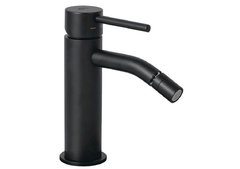 Смеситель Paffoni Light LIG131NO для биде, без донного клапана, цвет черный матовый