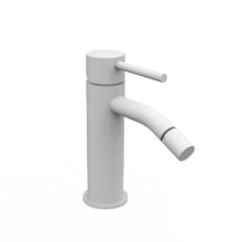 Смеситель Paffoni Light LIG131BO для биде, без донного клапана, цвет белый матовый