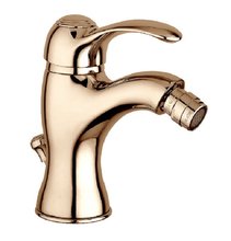 Смеситель Paffoni Flavia FA135BR для биде, с донным клапаном, цвет бронза