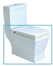 Напольный унитаз (чаша) Cezares Prati CZR-148, белый