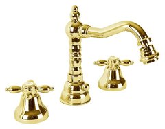 Смеситель Cezares NOSTALGIA-BBS2-03/24, золото