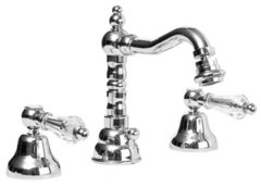 Смеситель Cezares DIAMOND-BBS2-01-Sw для биде, хром, ручки Swarovski