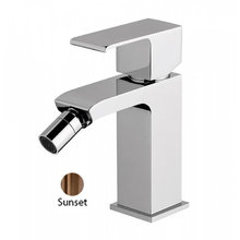 Смеситель для биде Cezares PORTA-BS1-SS, с донным клапаном, бронза