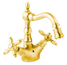Смеситель Cezares Atlantis-Nostalgia BS2-03/24 цвет золото