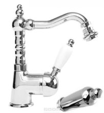 Смеситель Cezares ELITE-BSM2-01-M для биде, хром, ручка металл