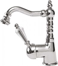 Смеситель Cezares VINTAGE-BSM2-01-Sw для биде, хром, ручка Swarovski