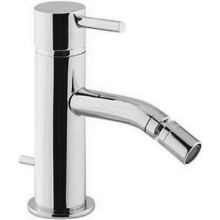 Смеситель Cisal Less Minimal LM00055021 однорычажный для биде на 1 отверстие с донным клапаном, цвет хром