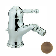 Смеситель Cisal Arcana Royal AY00055027 однорычажный для биде на 1 отверстие с донным клапаном, цвет бронза