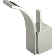 Смеситель Cisal Wave WA00055221 однорычажный для биде на 1 отверстие с донным клапаном, цвет хром