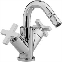 Смеситель Cisal Barcelona Quad BQ00155021 для биде с донным клапаном, хром