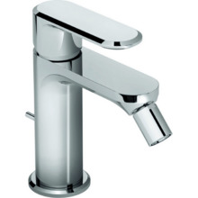 Смеситель Cisal LineaViva LV00055021 для биде с донным клапаном, хром