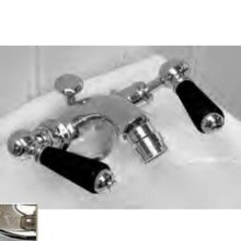 Cмеситель Devon&Devon Black Dandy MARF55NKSBD для биде, блестящий никель