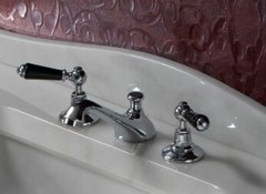 Cмеситель Devon&Devon Black Dandy MARF45CRBD для биде на 3 отв., хром