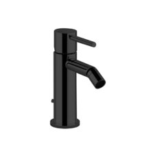Смеситель для биде Gessi Via Tortona, 18607/299, с донным клапаном, цвет черный матовый