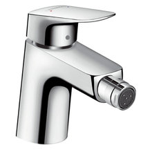 Смеситель для биде Hansgrohe Logis 71204000, с донным клапаном, хром