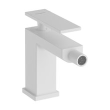 Смеситель для биде Hansgrohe Tecturis E 73200700, с донным клапаном, цвет белый матовый