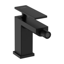 Смеситель для биде Hansgrohe Tecturis E 73200670, с донным клапаном, цвет черный матовый