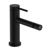 Смеситель для биде Hansgrohe Tecturis S 73201670, с донным клапаном, цвет черный матовый