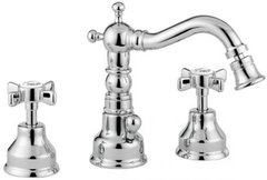 Смеситель Migliore Princeton 19364 для ванны - состареный хром, на 3 отверстия