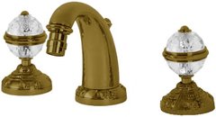 Смеситель Migliore.CRistalia 18579 для биде на 3 отверстия, бронза
