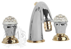 Смеситель Migliore Korona ML.KRN-4725.CRDO для биде - хром/золото