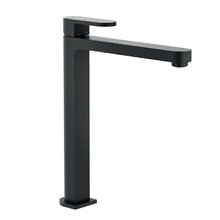 Смеситель Nobili Up для раковины, с донным клапаном, цвет черный матовый, UP94128/2BM