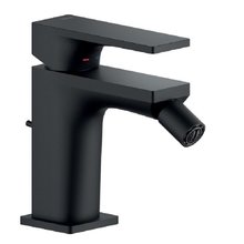 Смеситель Nobili Seven SE124119/1BM для биде, с донным клапаном, цвет черный матовый