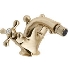 Смеситель Nobili Grazia GRC5119/6BR для биде, с донным клапаном, цвет бронза