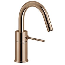 Смеситель Nobili Velis VE125139/2RCP для биде, с донным клапаном, цвет красное золото/Red canyon