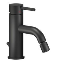 Смеситель Nobili Live LV00119/1BM для биде, с донным клапаном, цвет черный матовый