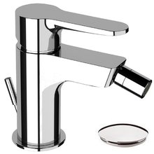 Смеситель Remer Winner W20 для биде, с донным клапаном, цвет хром