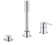 Смеситель Grohe Lineare New 19965001 для ванны и душа, на борт ванны, хром