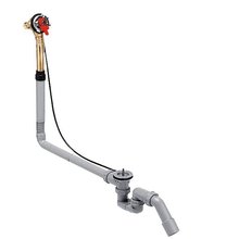 Слив-перелив Hansgrohe Exafill S 58126180, с возможностью наполнения ванны