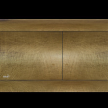 Кнопка смыва AlcaPlast FUN-ANTIC бронза FLAT металл матовый