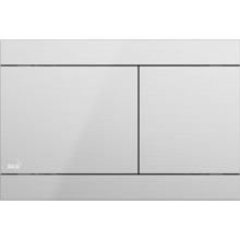 Кнопка управления AlcaPlast FUN INOX FLAT, хром