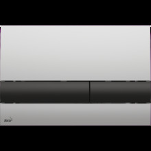 Кнопка управления AlcaPlast M1712-8, хром матовый/черный