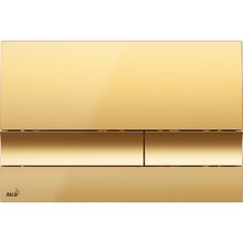 Клавиша смыва AlcaPlast M1725, золото/глянцевый