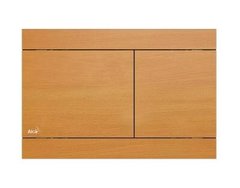 Клавиша смыва AlcaPlast Flat Wood Fun, бук