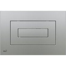 Клавиша смыва AlcaPlast M472, хром матовый