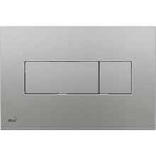 Клавиша смыва AlcaPlast M372, хром матовый