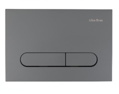 Клавиша смыва Allen Brau Project Color, 9.2PR01.AN, механическая, цвет антрацит